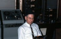 Photo 6 – Sceptre Manager Bob Hopkins in control room