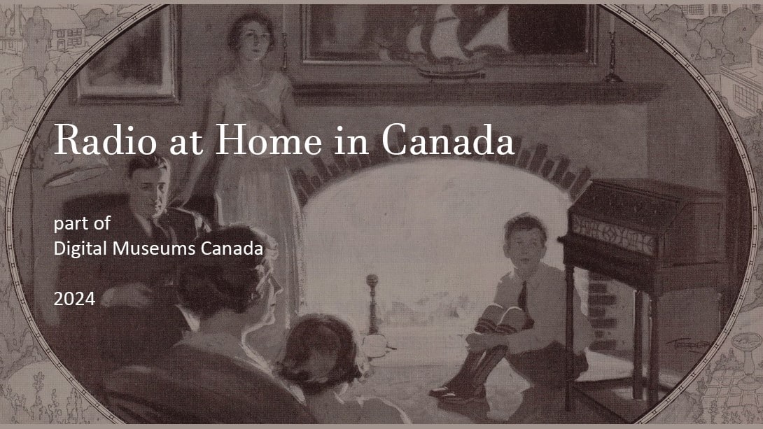 Radio at home in Canada