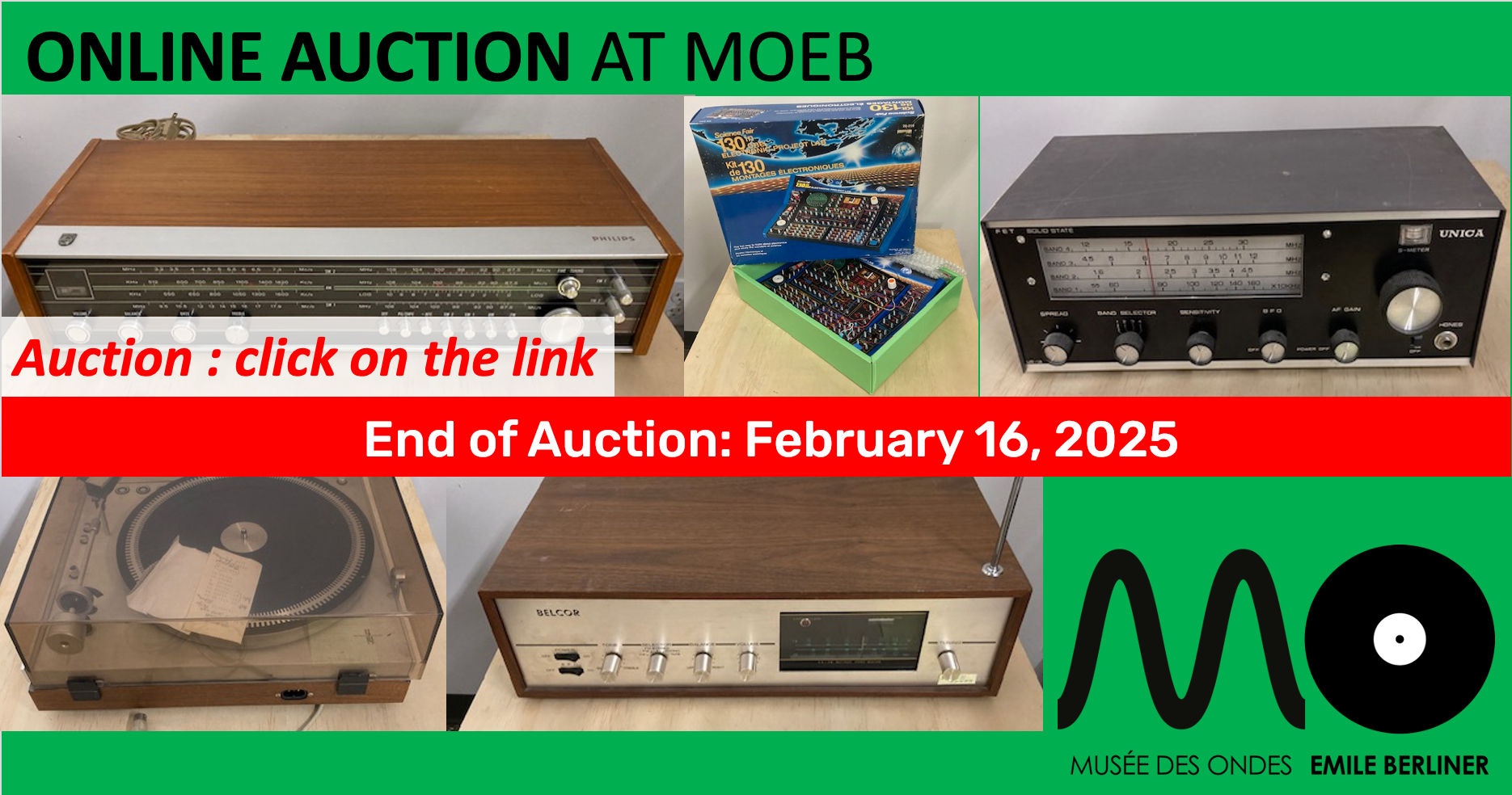 MOEB Online Auction Poster